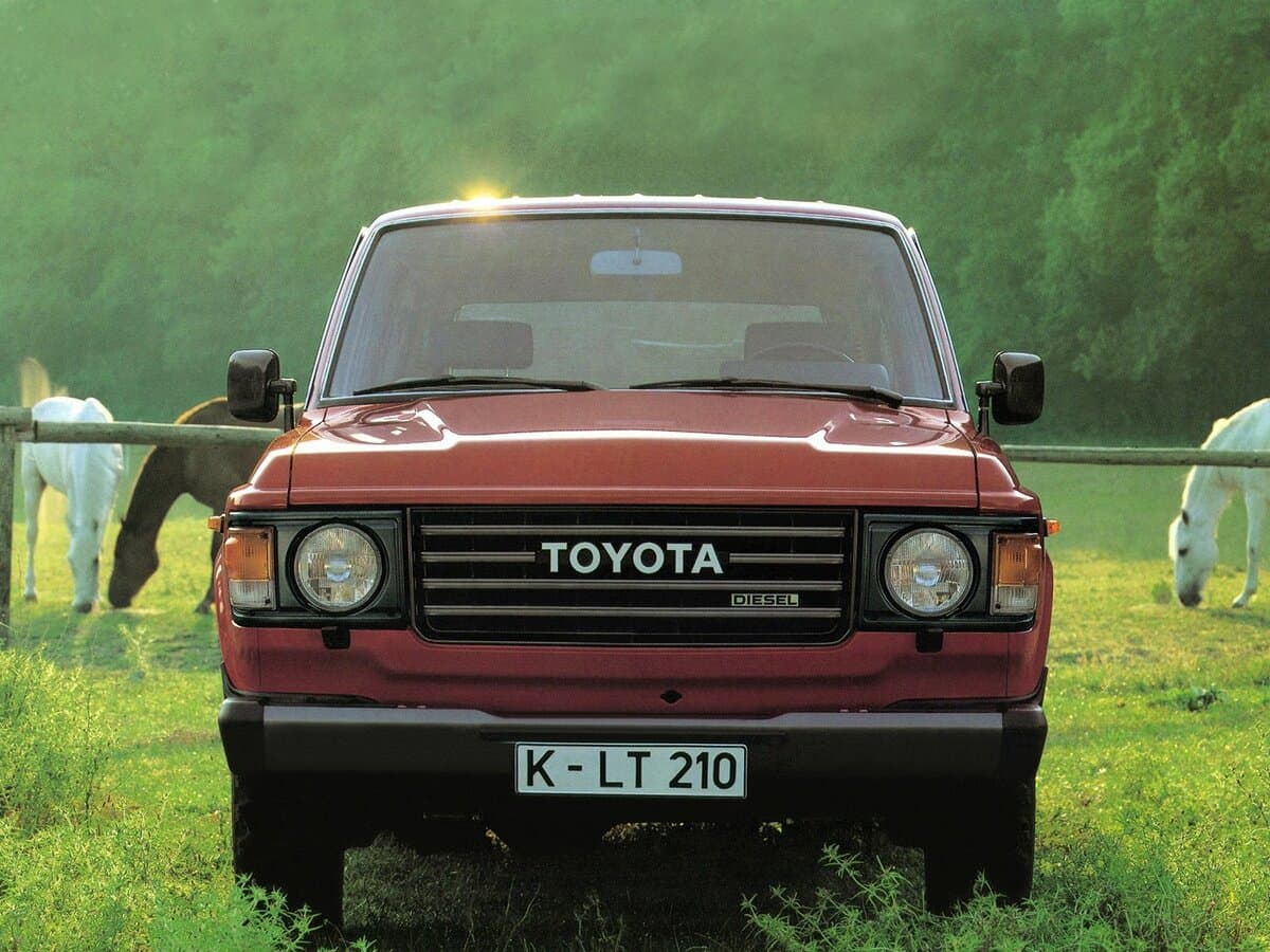Toyota Land Cruiser 60 Series — Öndən