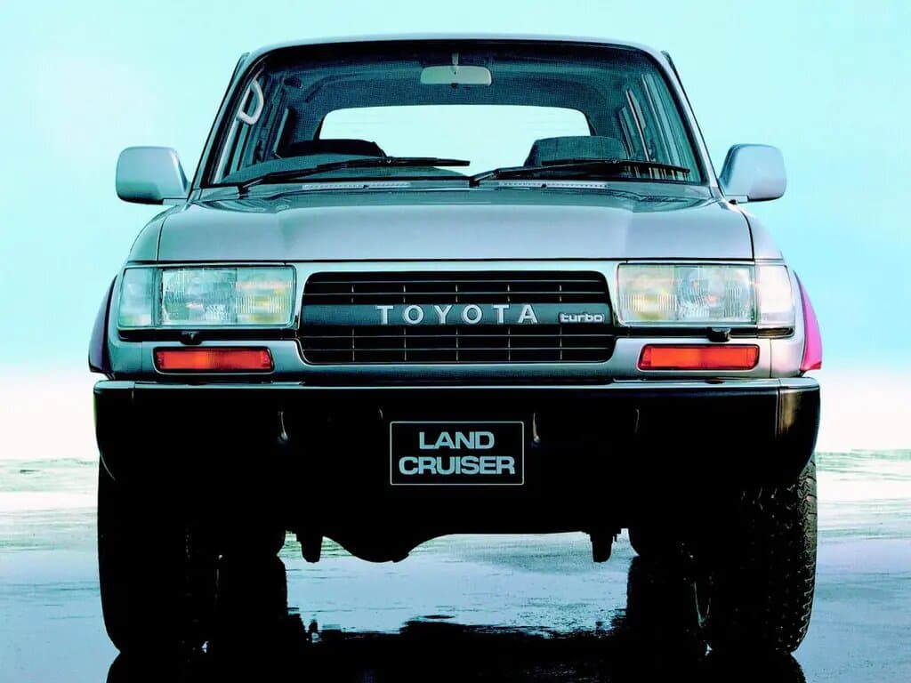 Toyota Land Cruiser 80 Series — Öndən