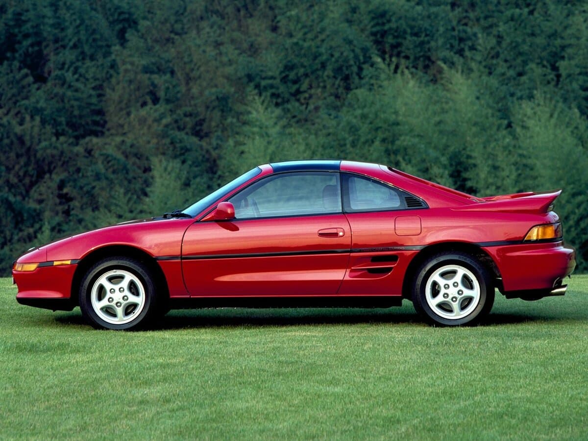 Toyota MR2 II (W20) — Yandan