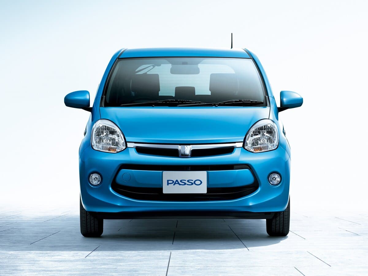 Toyota Passo II (C30) — Öndən