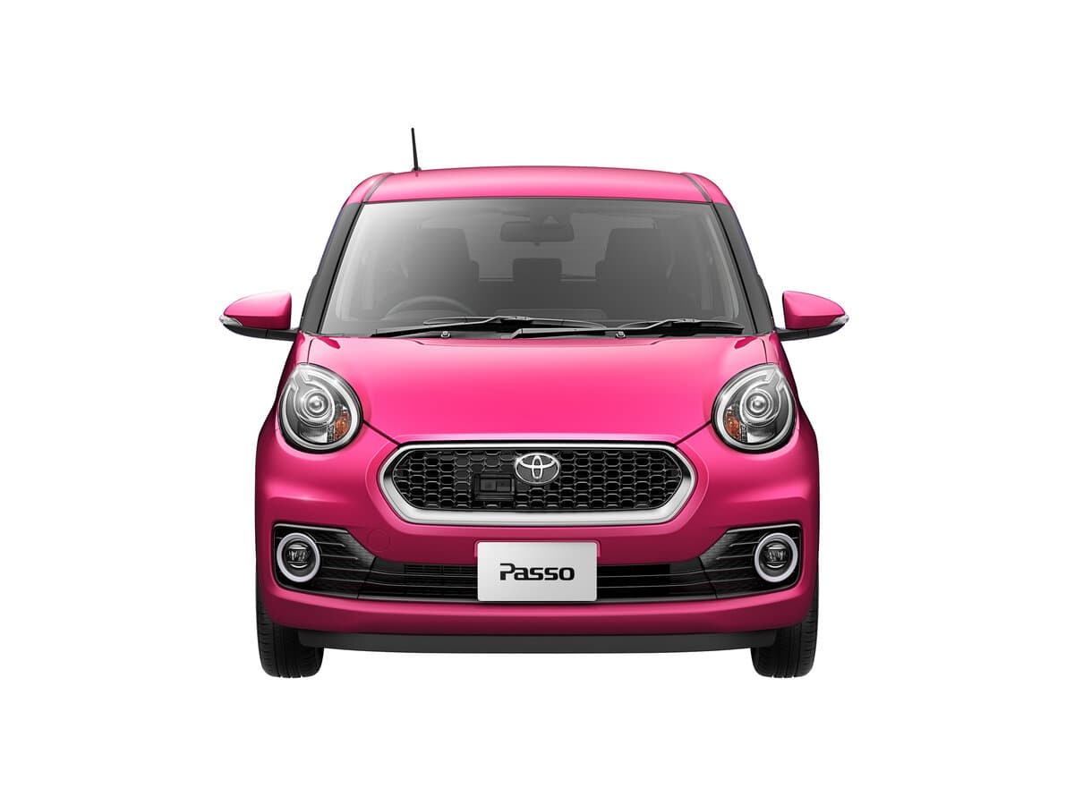 Toyota Passo III — Öndən