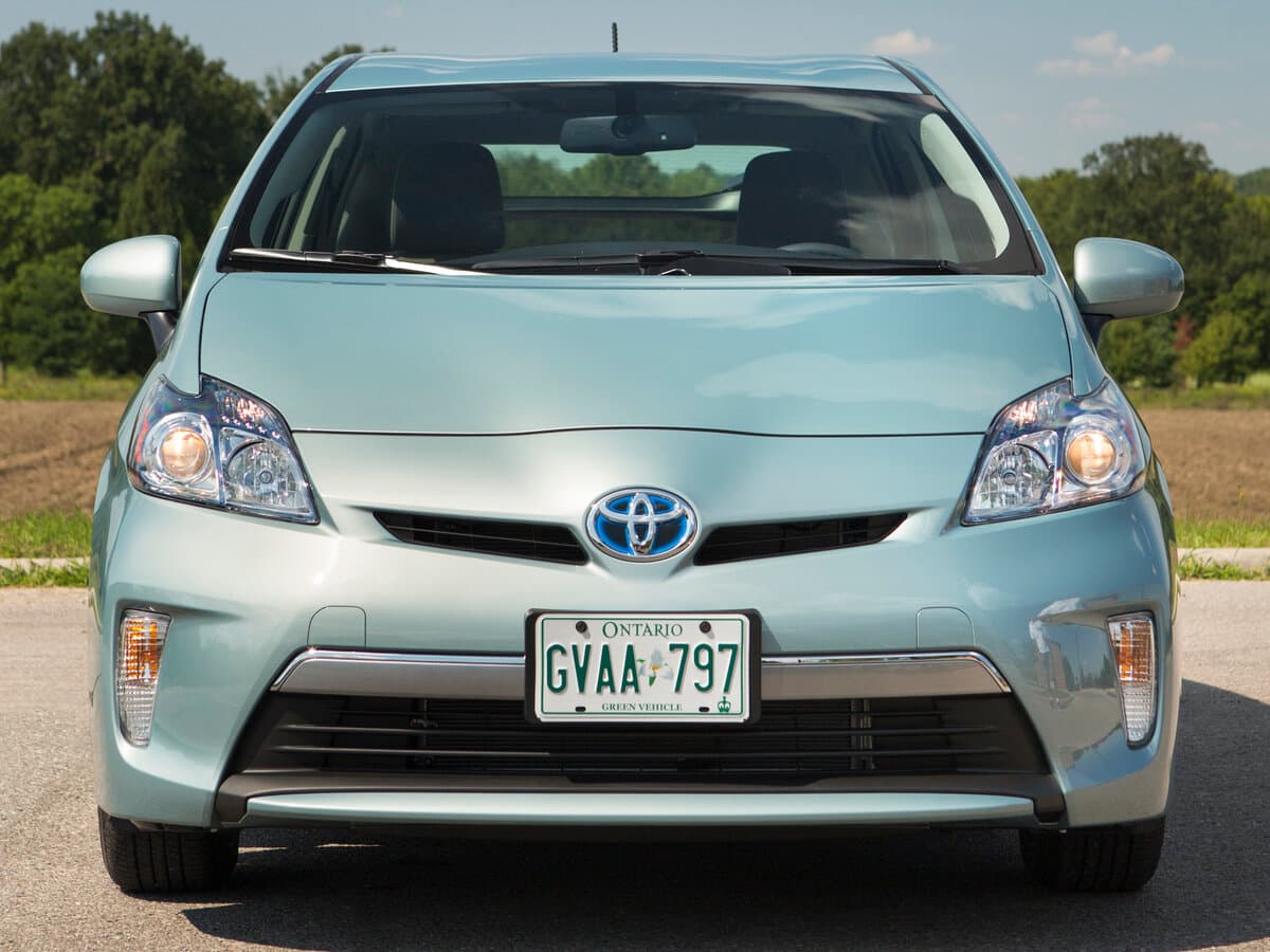 Toyota Prius III Restayling (XW30) — Öndən