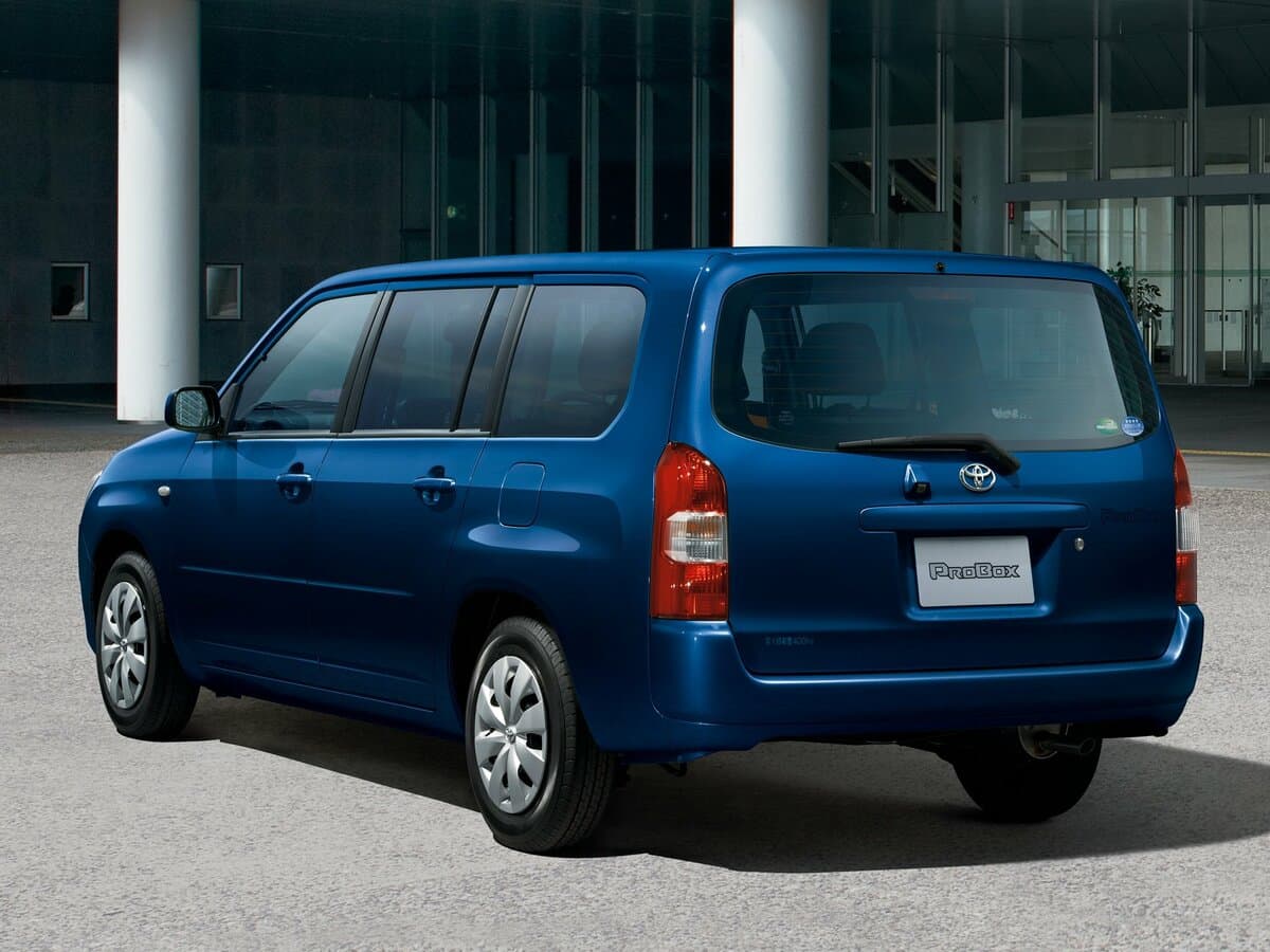 Toyota Probox I Restayling — 3/4 arxadan
