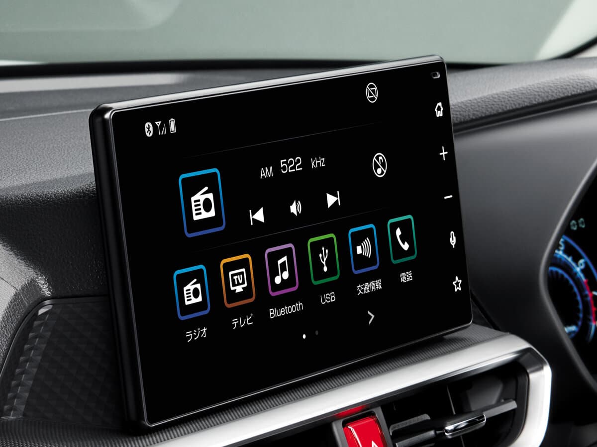 Toyota Raize I — Salon, arxadan