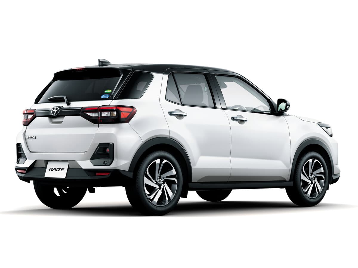 Toyota Raize I — 3/4 arxadan