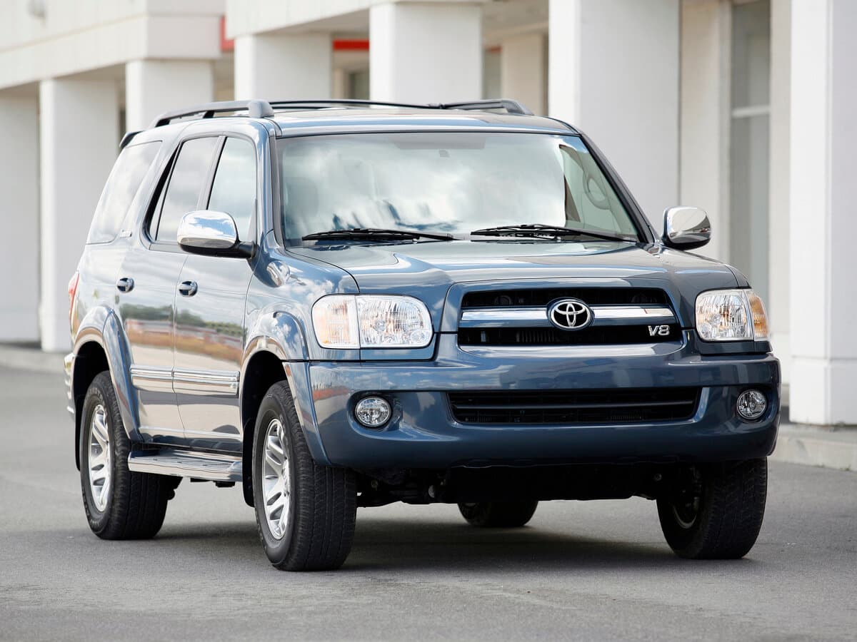 Toyota Sequoia I Restayling — Öndən