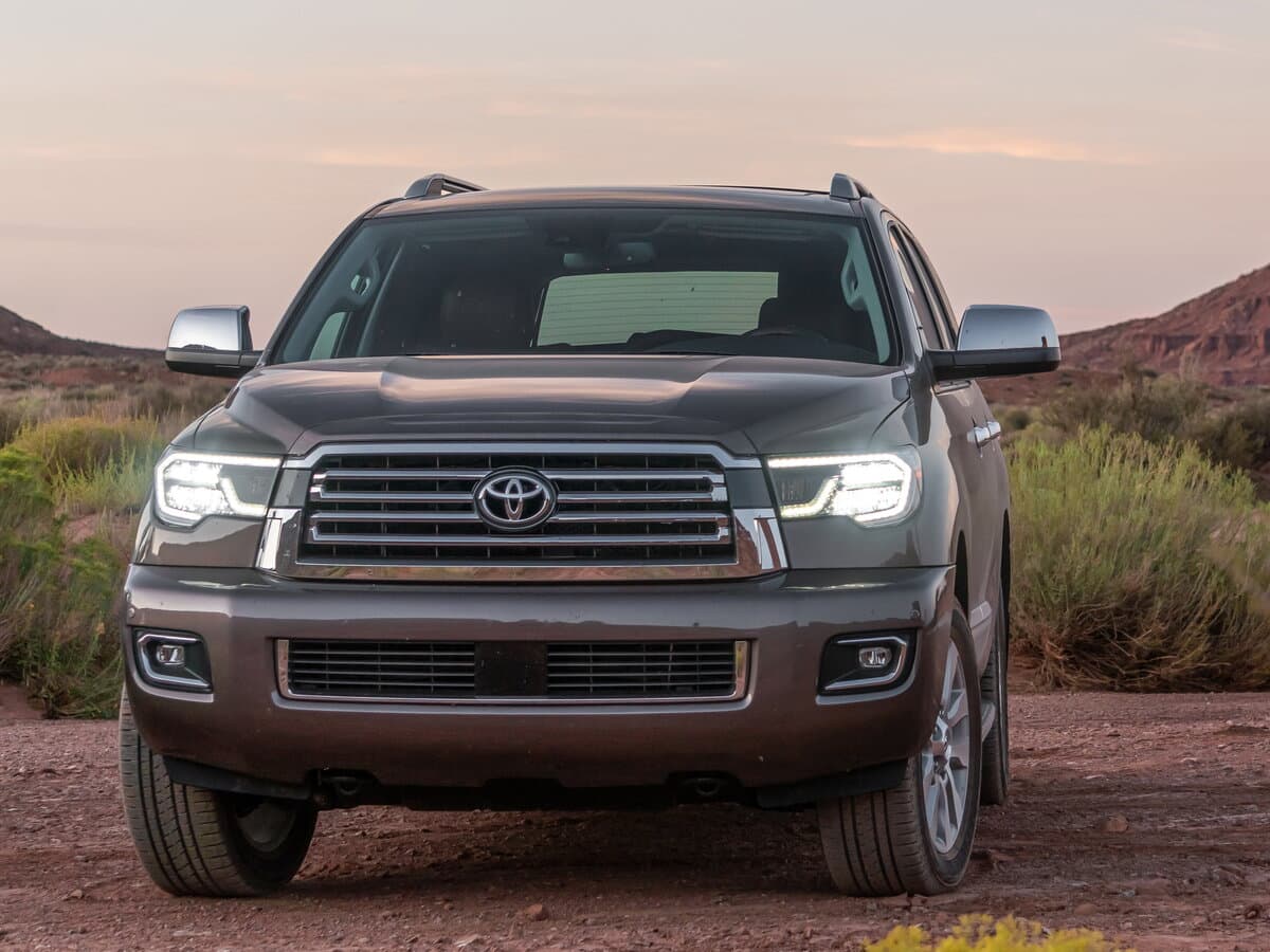 Toyota Sequoia II Restayling — Öndən