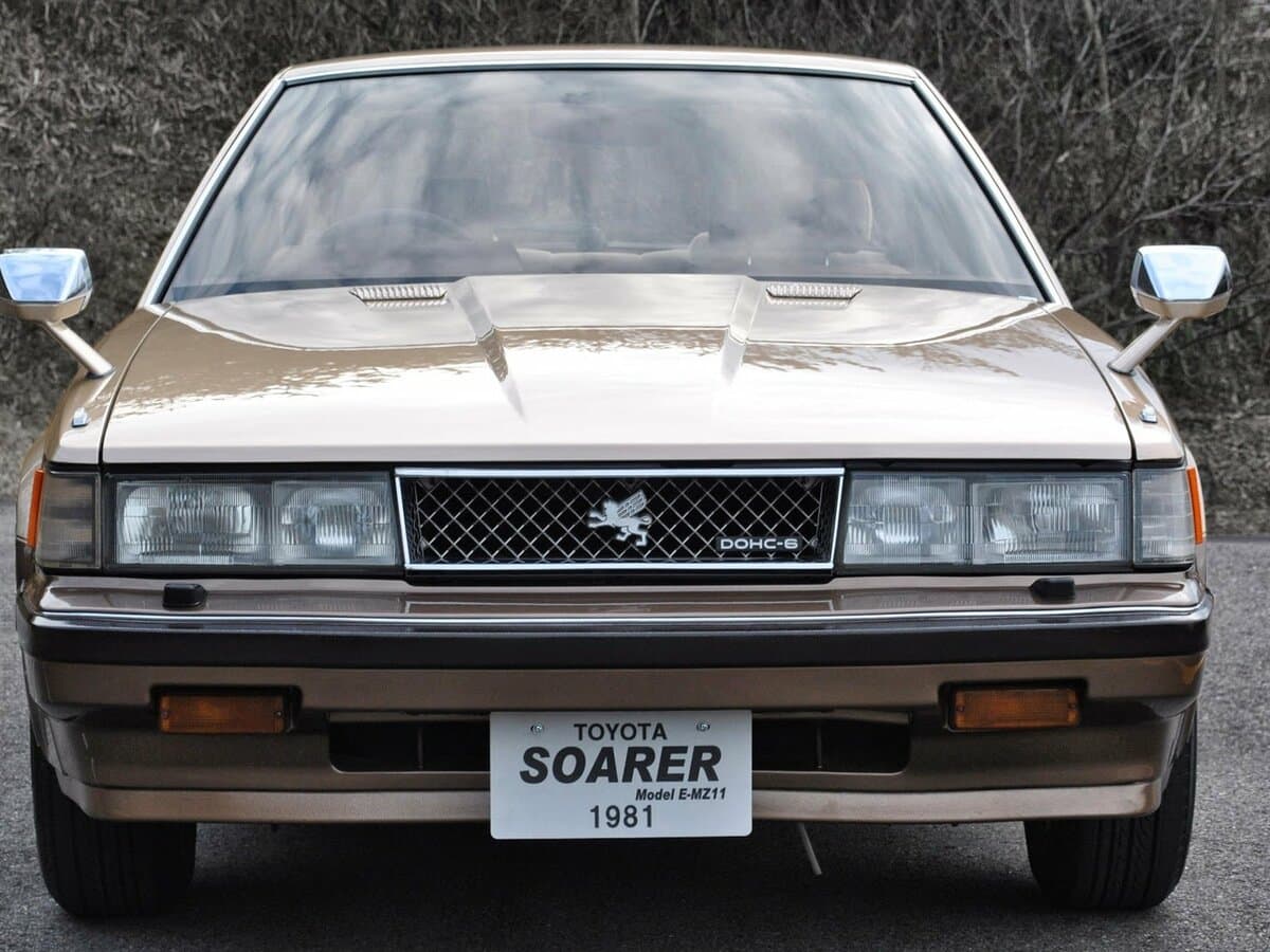 Toyota Soarer I — Öndən