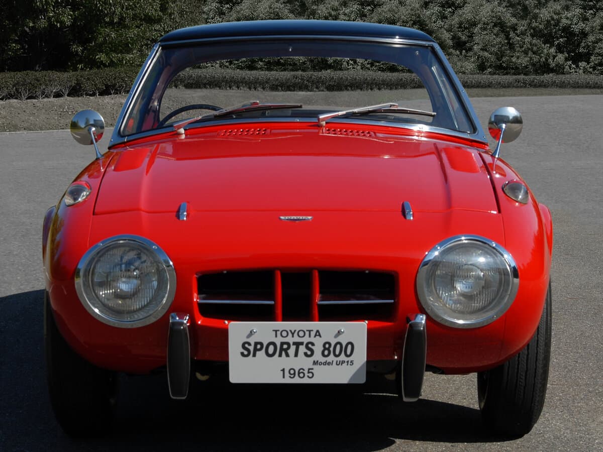 Toyota Sports 800 1965 – 1969 — Öndən