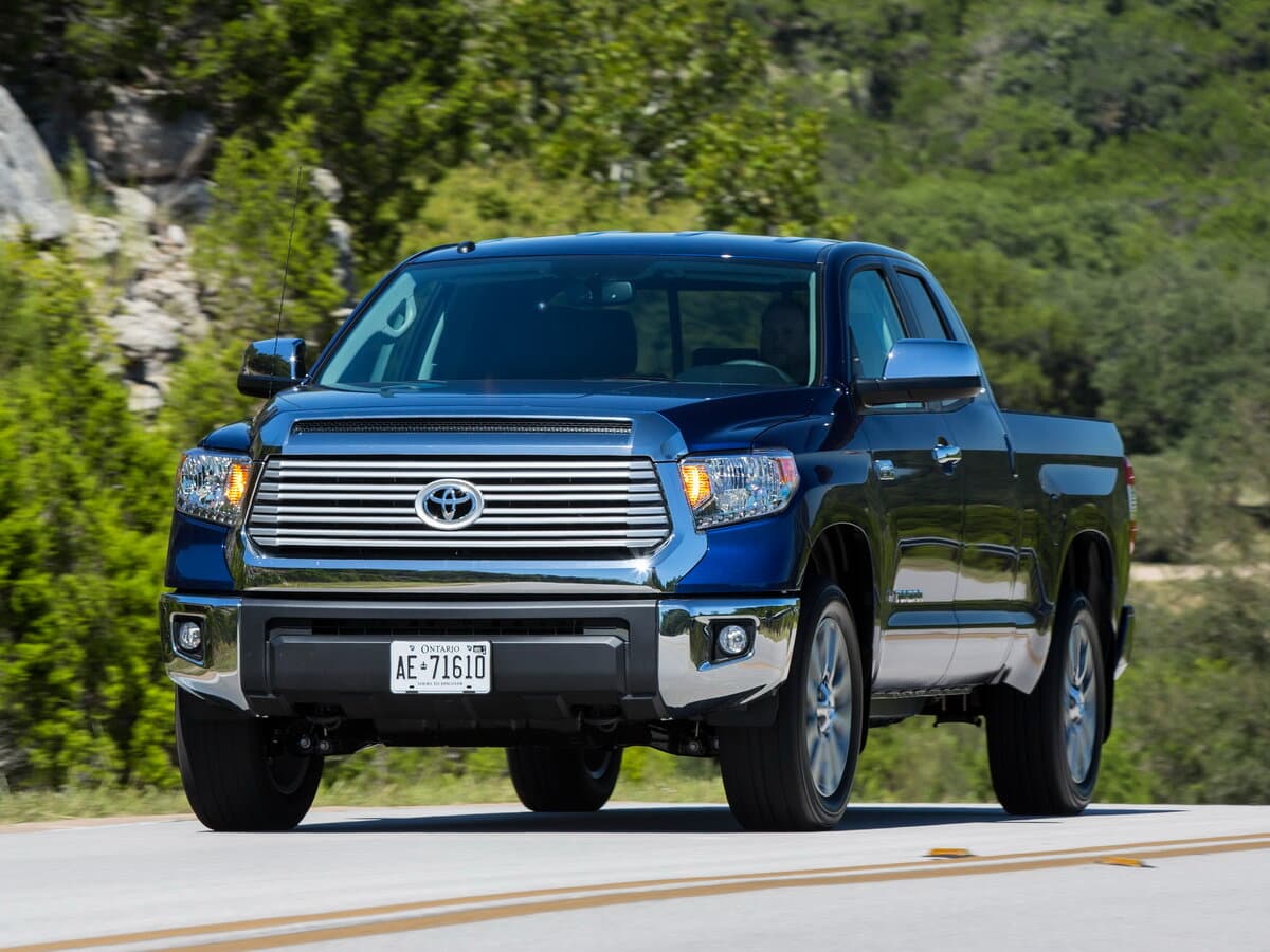 Toyota Tundra II Restayling — Öndən