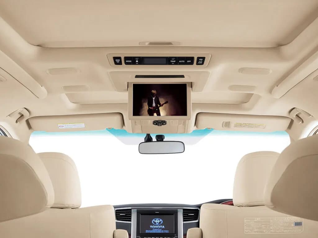Toyota Vellfire I — Salon, öndən