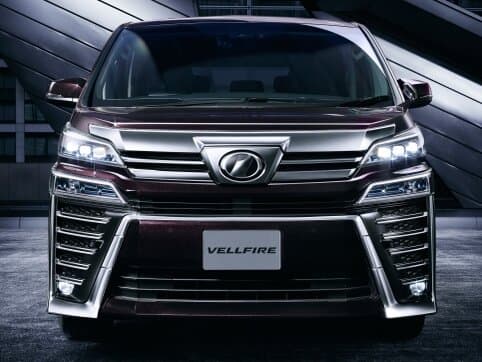 Toyota Vellfire II Restayling — Öndən