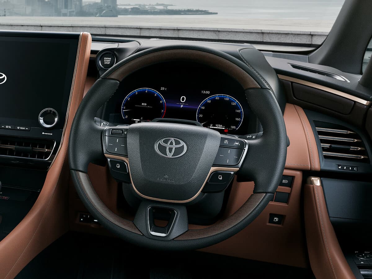 Toyota Vellfire III — Sükan