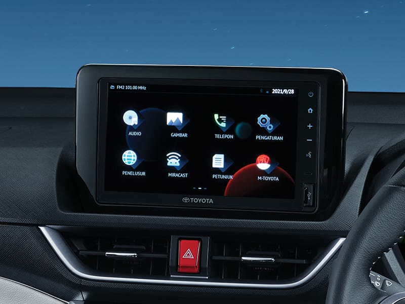 Toyota Veloz 2021 – indiyədək — Salon, öndən