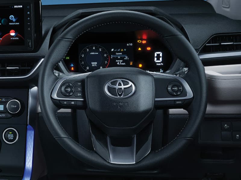 Toyota Veloz 2021 – indiyədək — Sükan