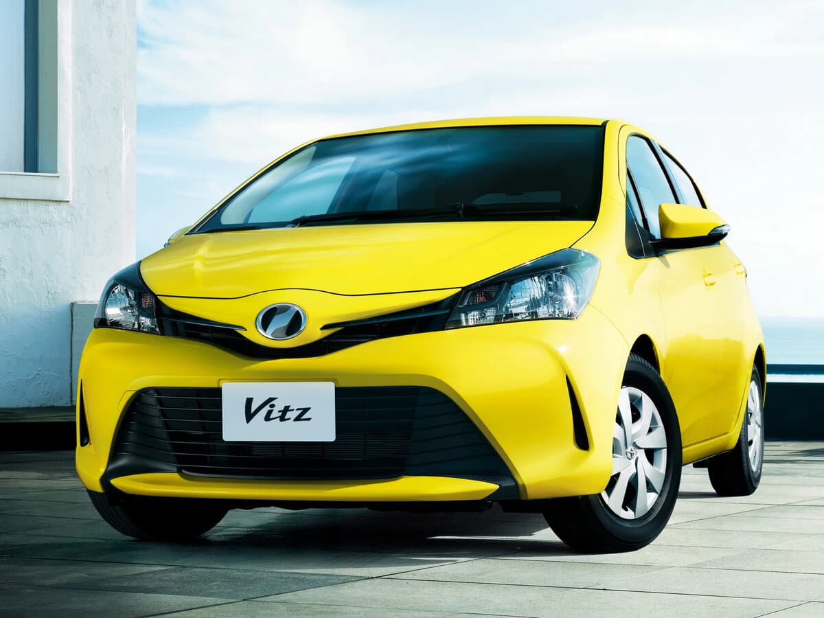Toyota Vitz III (XP130) Restayling — Öndən