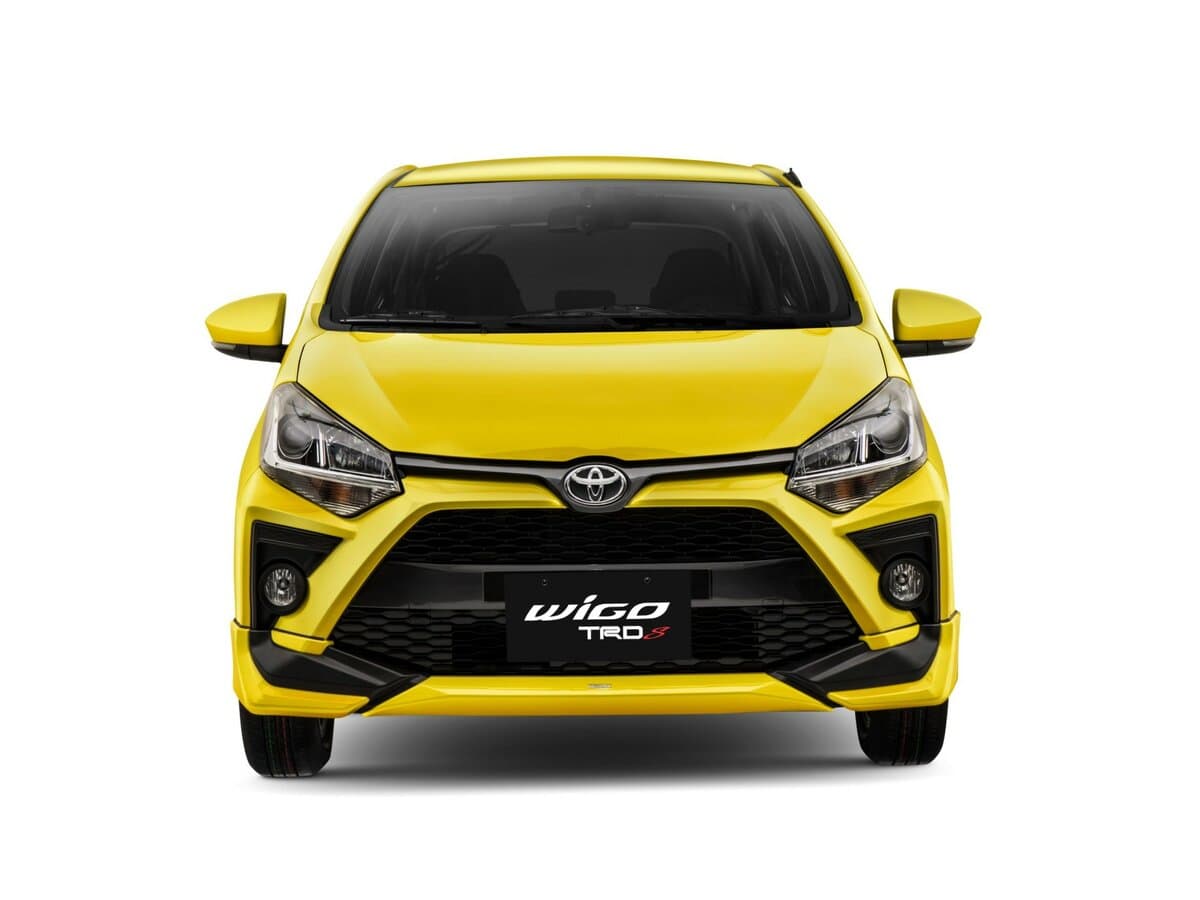 Toyota Wigo I Restayling 2 — Öndən