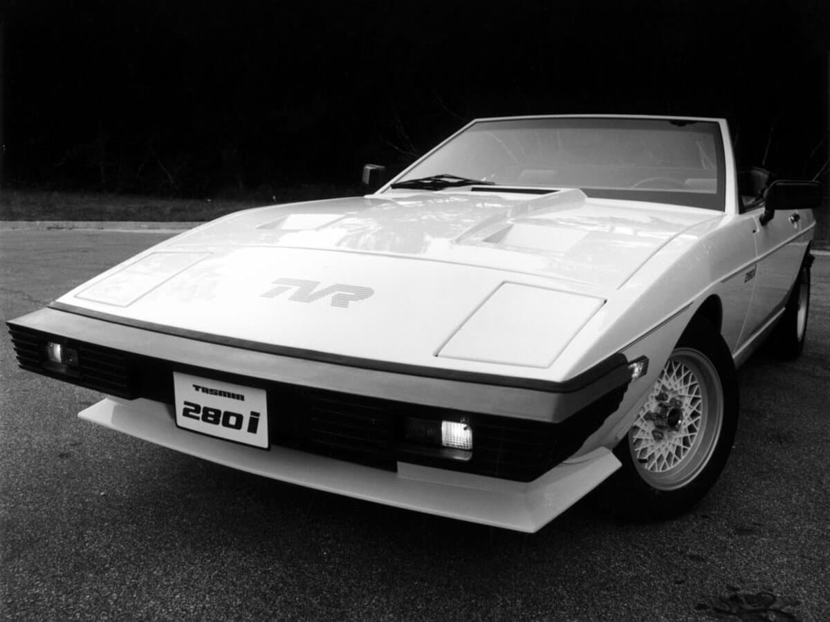 TVR 280 1980 – 1986 — öndən görünüş
