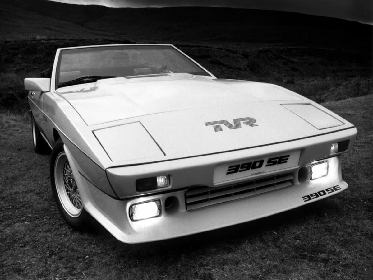 TVR 390 1984 – 1989 — öndən görünüş