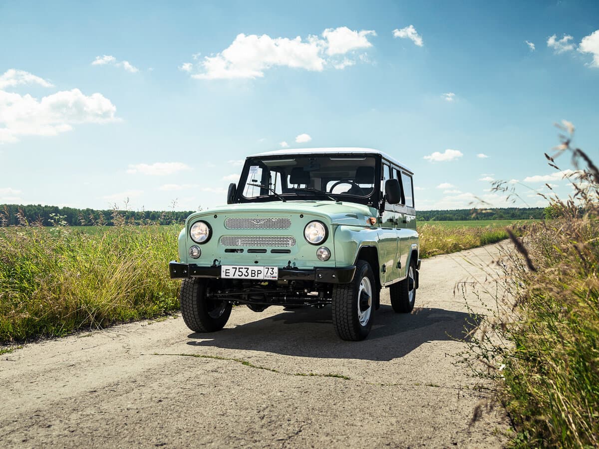 Uaz Hanter 2003 – indiyədək — Öndən