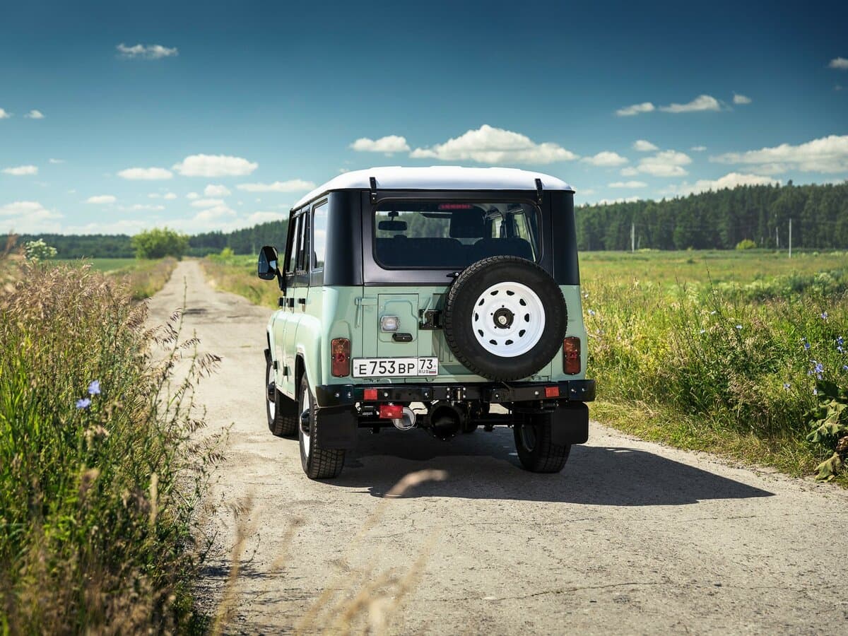 Uaz Hanter 2003 – indiyədək — Arxadan