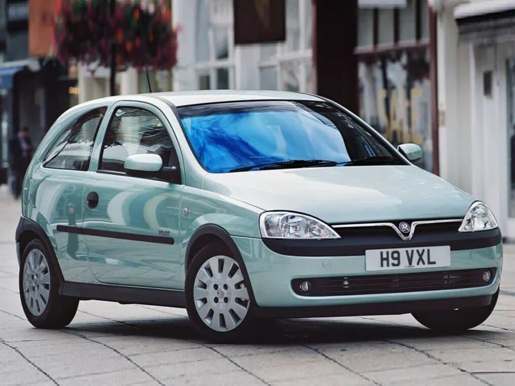 Vauxhall Corsa C — öndən görünüş
