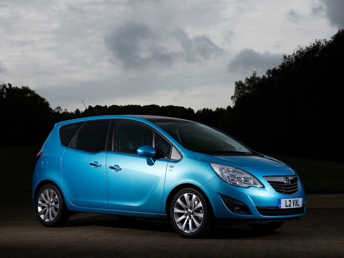 Vauxhall Meriva B — Yandan