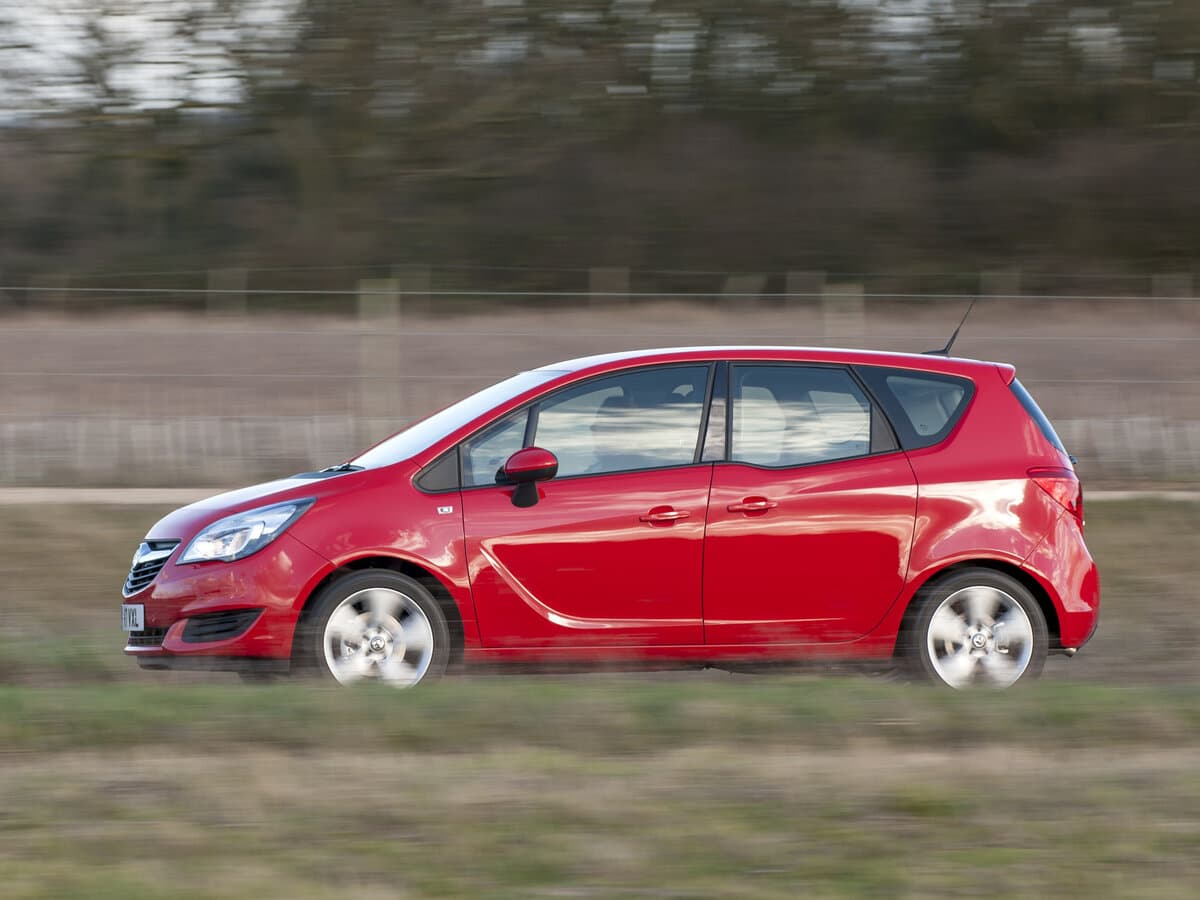 Vauxhall Meriva B Restayling — Yandan