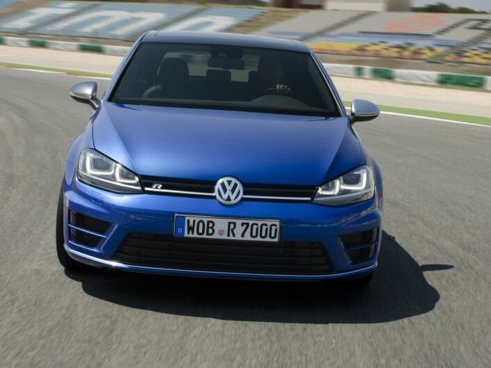 Volkswagen Golf R VII — Öndən