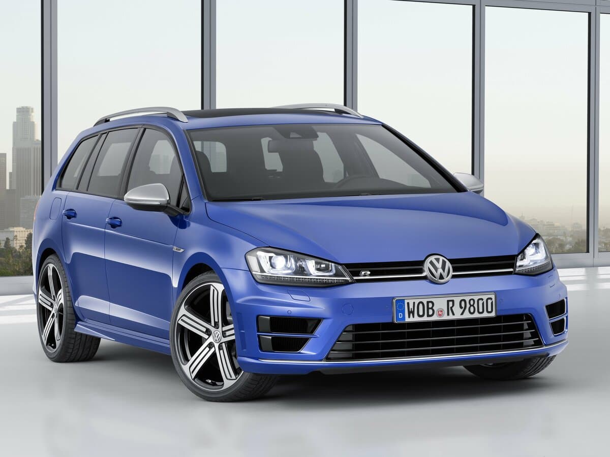 Volkswagen Golf R VII — Öndən
