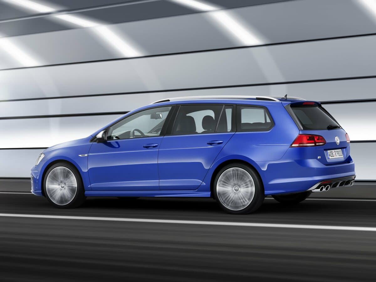 Volkswagen Golf R VII — Yandan