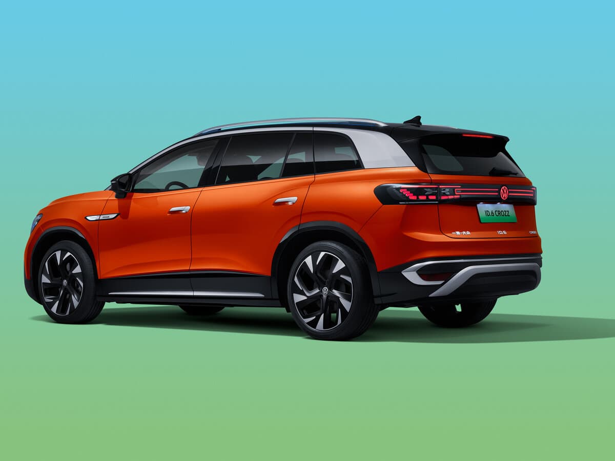 Volkswagen ID.6 2021 – indiyədək — 3/4 arxadan