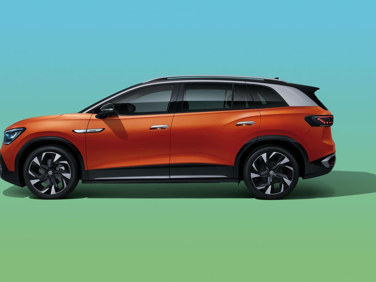 Volkswagen ID.6 2021 – indiyədək — Yandan