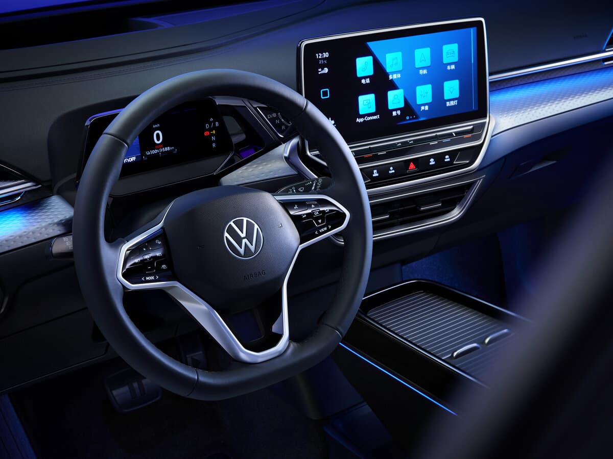 Volkswagen ID.6 2021 – indiyədək — Sükan