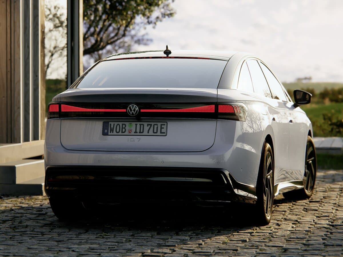 Volkswagen ID.7 2023 – indiyədək — Arxadan