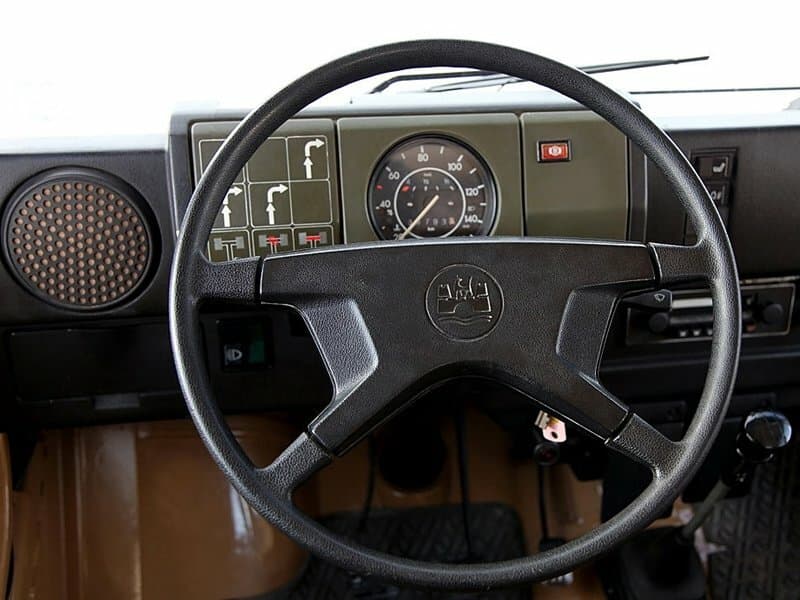 Volkswagen Iltis 1978 – 1988 — Sükan