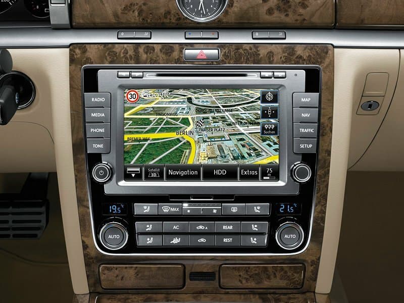 Volkswagen Phaeton I Restayling — Salon, öndən
