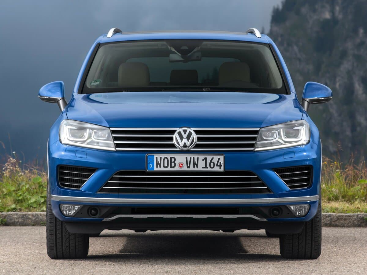Volkswagen Touareg II Restayling — Öndən