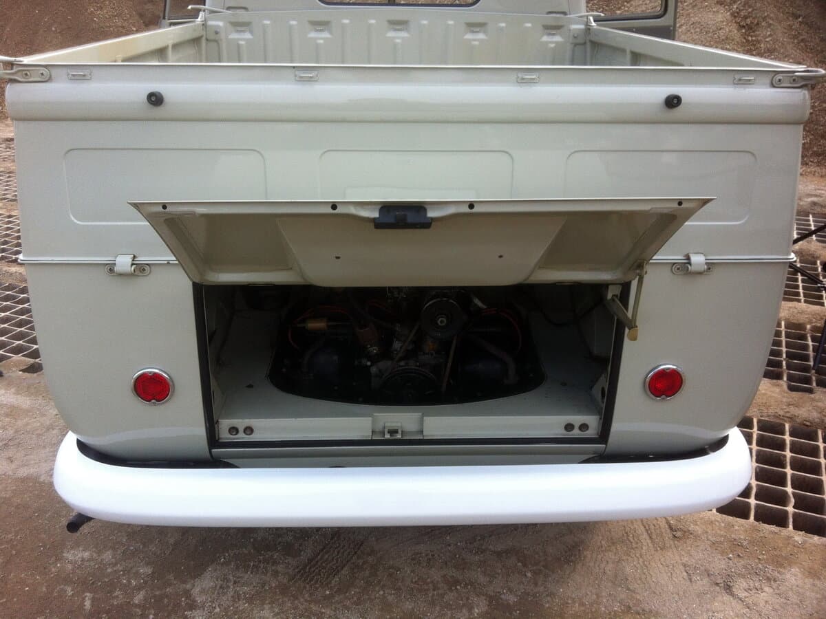 Volkswagen Type 2 T1 — Salon, öndən