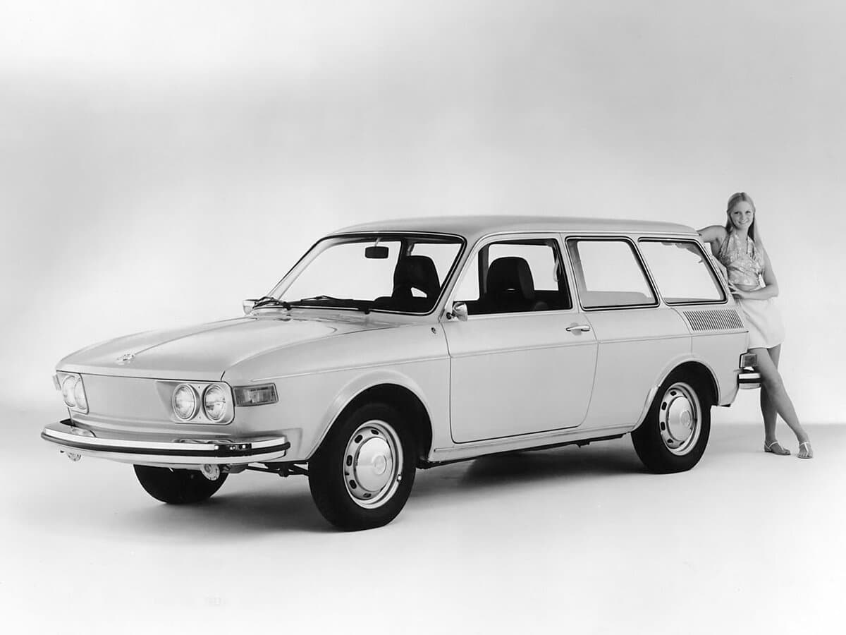 Volkswagen Type 4 II (412) — yandan görünüş