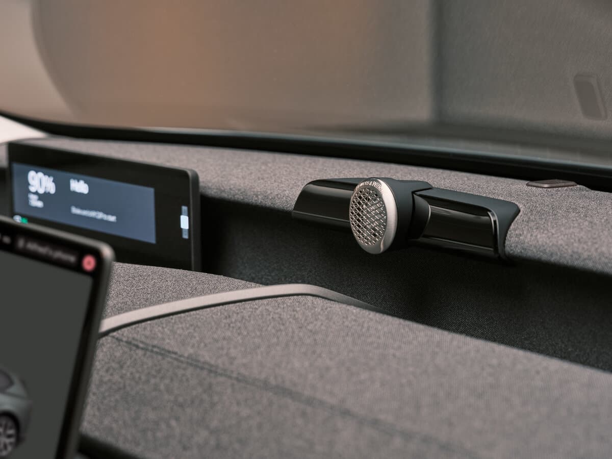 Volvo EX60 2026 – indiyədək — Salon, arxadan
