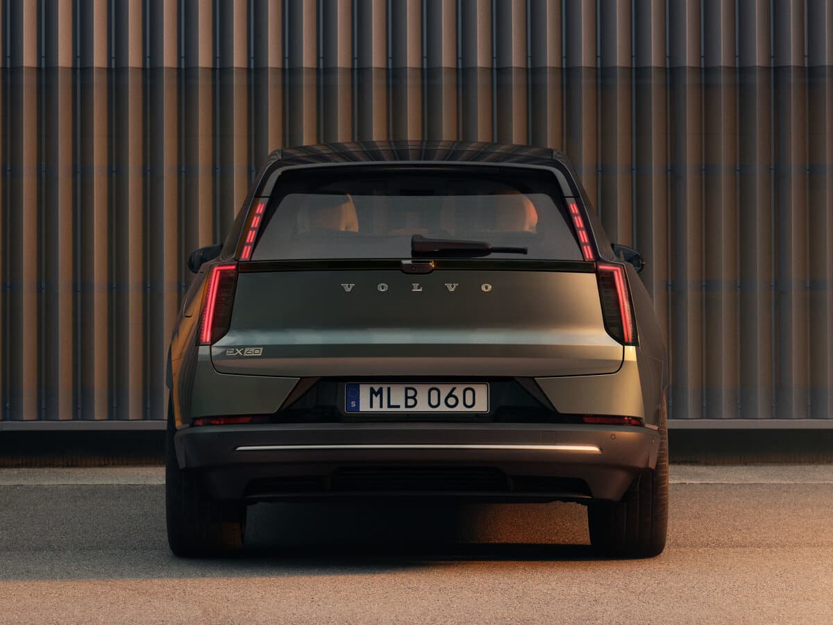 Volvo EX60 2026 – indiyədək — Arxadan