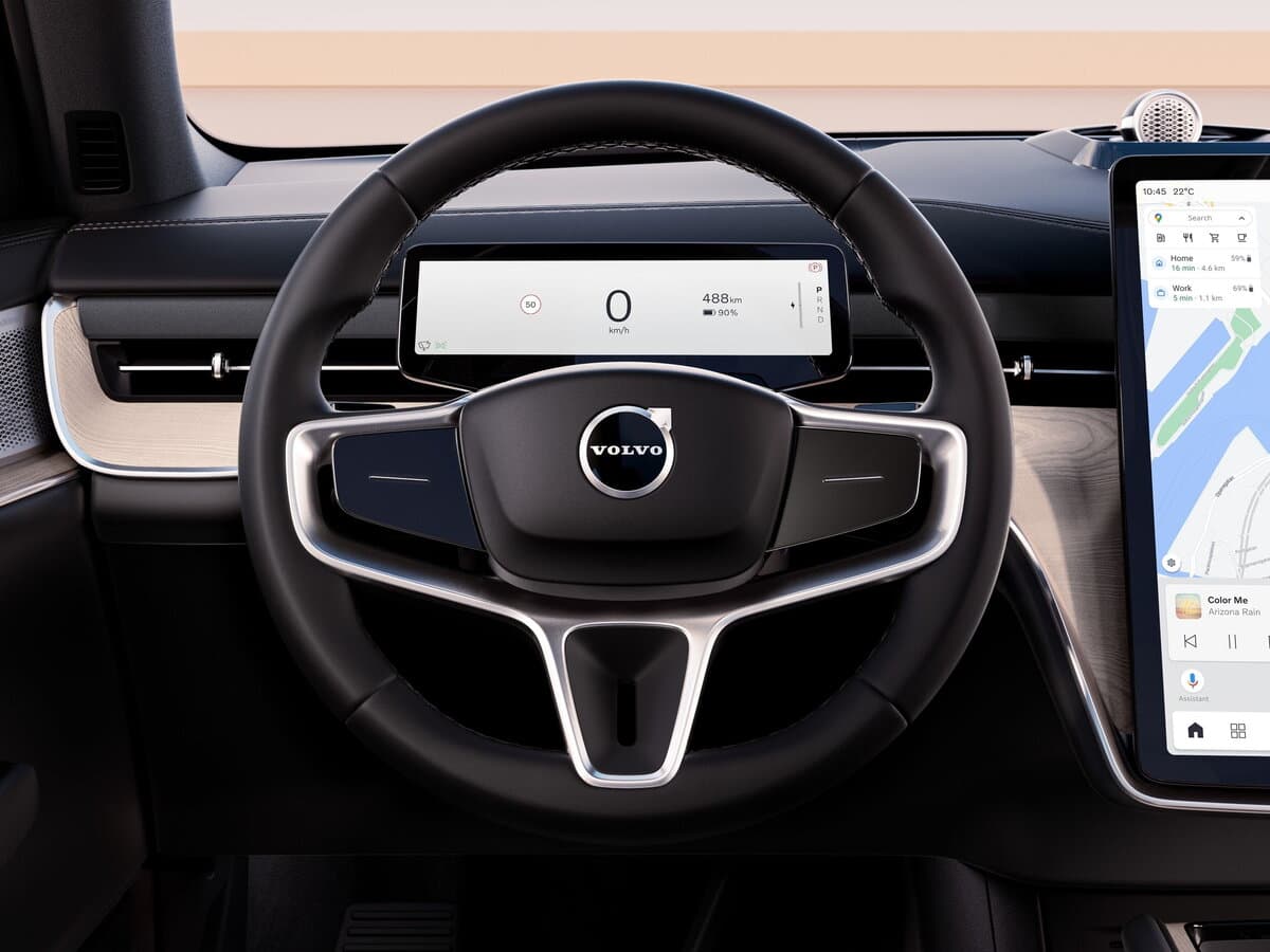 Volvo EX90 2023 – indiyədək — Sükan
