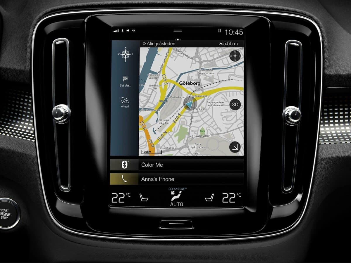 Volvo XC40 I — Salon, öndən