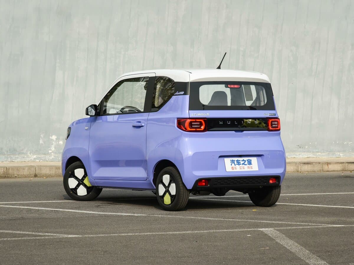 Wuling Mini EV II — 3/4 arxadan