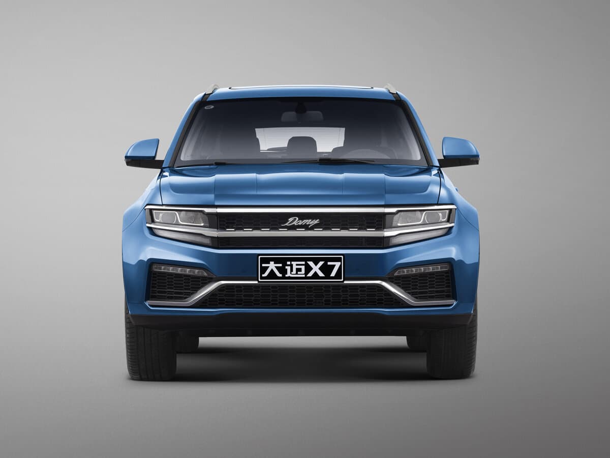 Zotye Domy X7 2016 – 2021 — Öndən