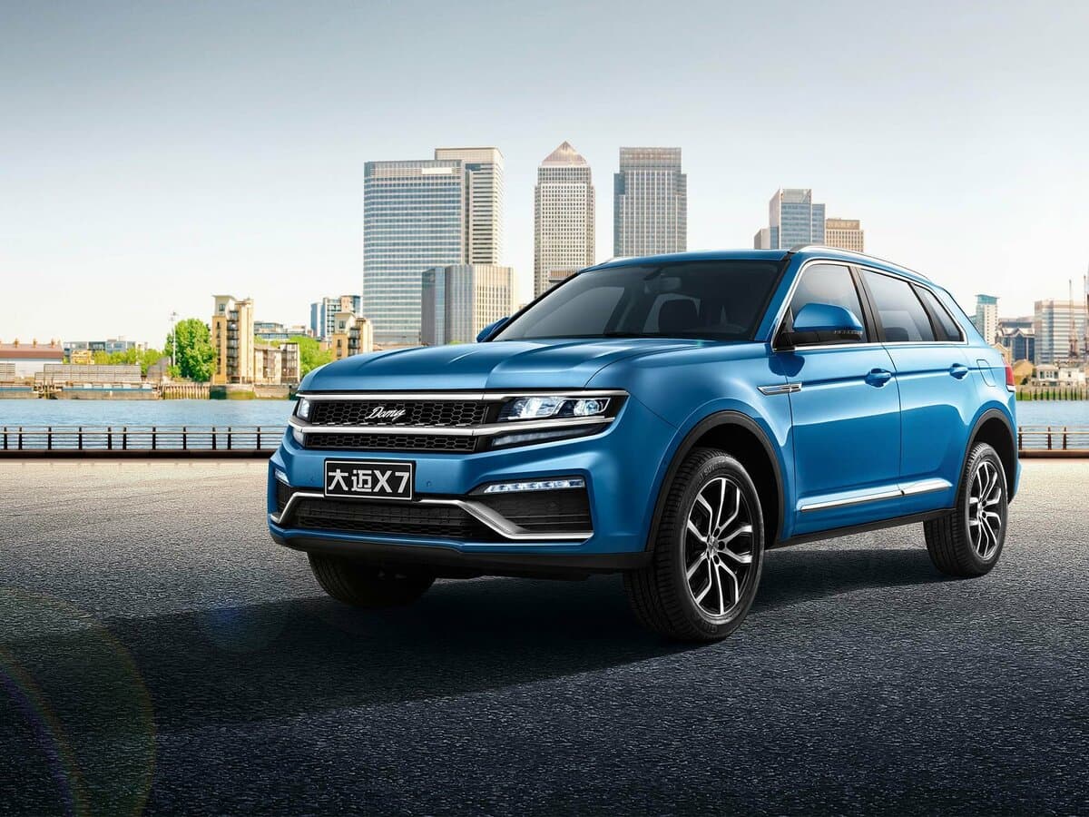 Zotye Domy X7 2016 – 2021 — Əsas şəkil